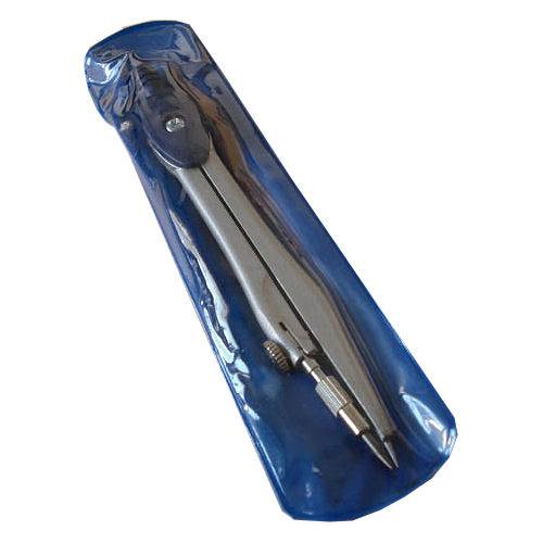 Cyrkiel metalowy z rysikiem w etui