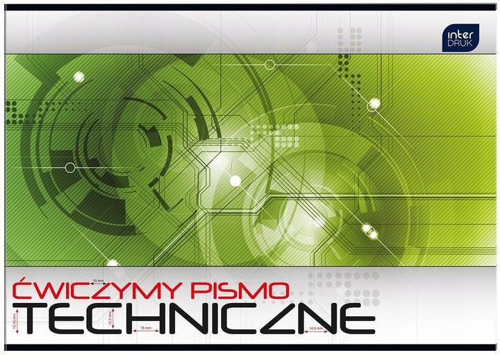 Blok Pisma Technicznego A4 12k INTERDRUK