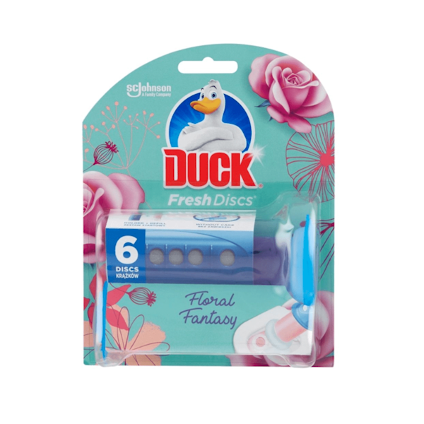 WC DUCK KRĄŻEK ŻELOWY starter Floral 6 użyć