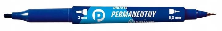 Marker Permanentny do CD/DVD niebieski TETIS Duo KM501