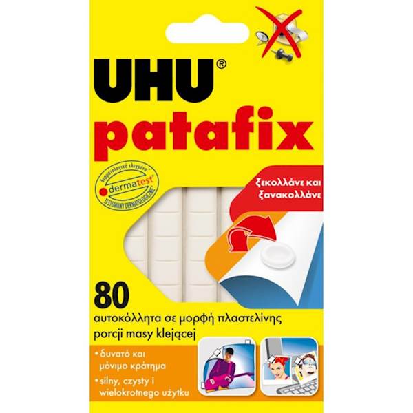 Masa Mocująca 80 szt UHU Patafix