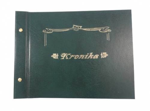 Kronika Księga Pamiątkowa Album A3 Poziom zielony BARBARA