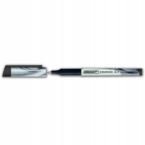 Marker Permanentny do CD/DVD czarny GRANIT M-857
