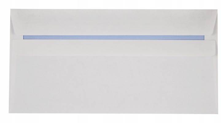 Koperty DL SK 50szt białe 75g