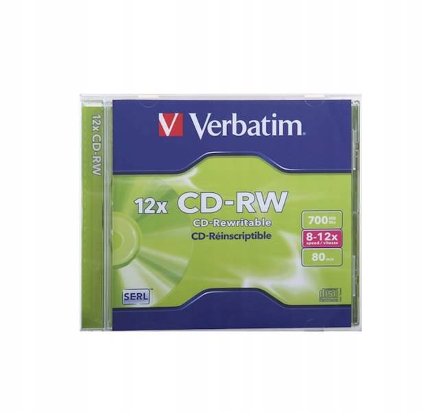 Płyta CD-RW VERBATIM