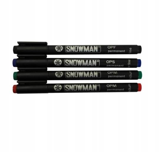Foliopis zielony 1mm SNOWMAN M