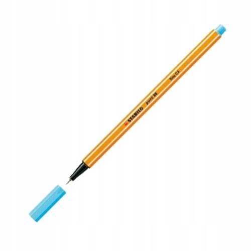 Cienkopis 0,4mm jasny niebieski STABILO Point 88