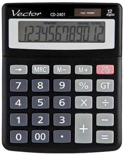 Kalkulator VECTOR CD-2401