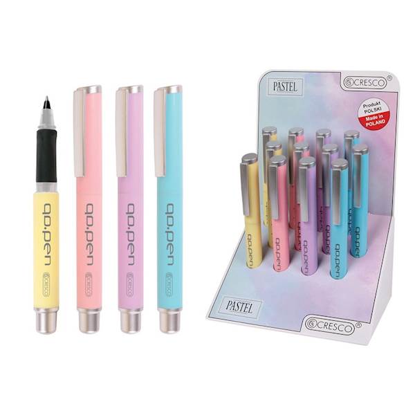 Pióro kulkowe na naboje Go Pen Pastel CRESCO