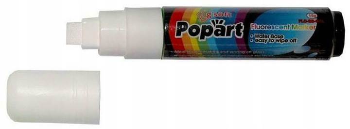 Marker Kredowy biały 10mm POPART