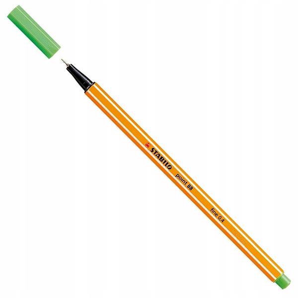 Cienkopis 0,4mm liściowa zieleń STABILO Point 88