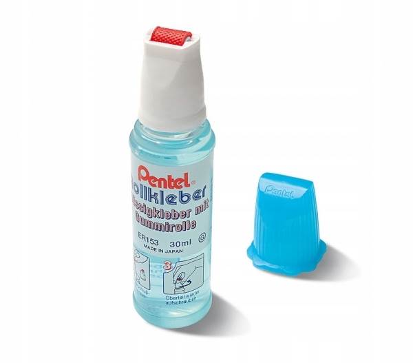 Klej w płynie z gumową rolką 30ml PENTEL