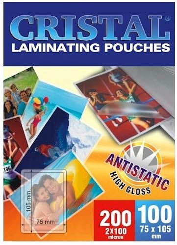 Folia do laminowania 75x105 100 mic 100 szt ARGO