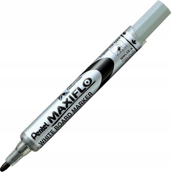 Marker do tablic czarny PENTEL Maxiflo MWL5S