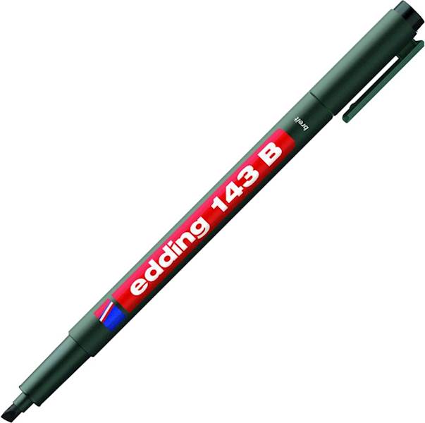 Foliopis 1-3mm czarny ścięty EDDING 143B