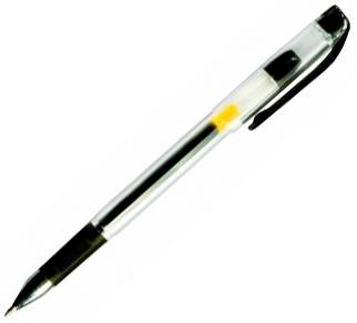 Długopis żelowy TETIS KZ107 czarny 0,7mm