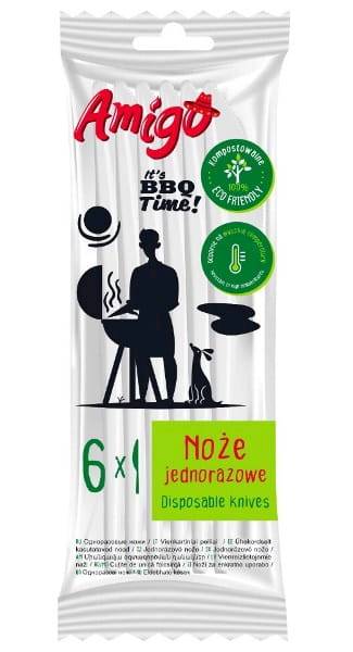 NOZE x 6 AMIGO EKO plast. 9925 *160