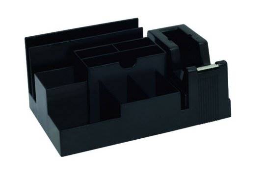 Przybornik Organizer plastikowy z gilotyną czarny EAGLE TY-330B