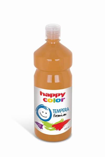 FARBA TEMPERA HAPPY 1l   brąz jasny   1000- 7