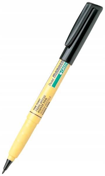 Marker do tkanin czarny PENTEL NM10