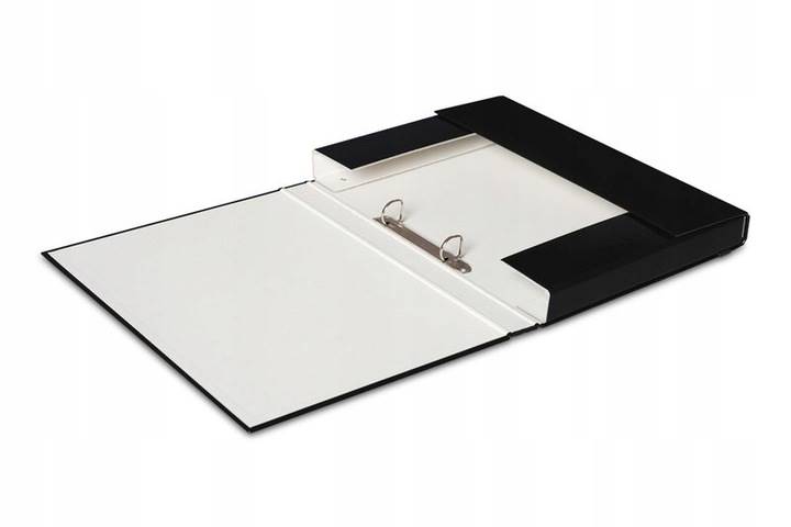 Teczka z gumką Ring A4 30mm czarna VAUPE Caribic Box