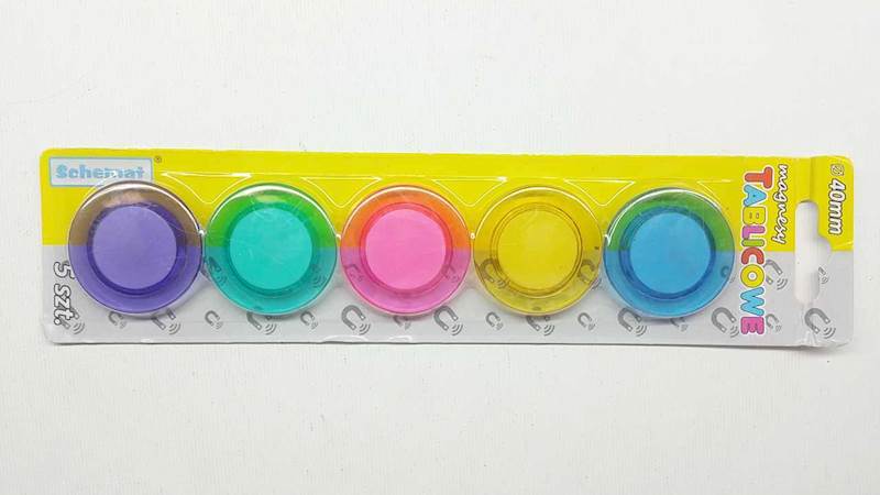 Magnesy do tablic 40mm 5szt SCHEMAT