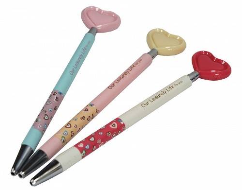 Długopis M&G Serce 0,5mm niebieski