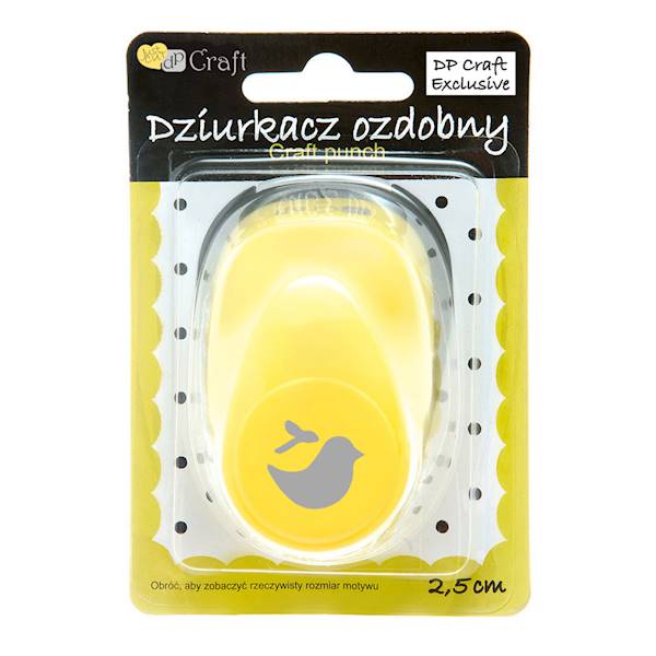 Dziurkacz Ozdobny 2,5cm Ptaszek DPCRAFT