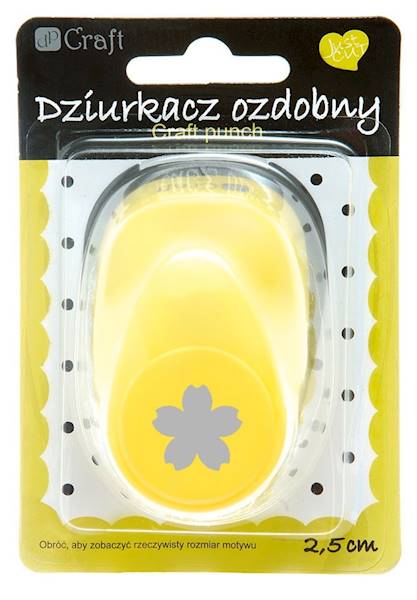 Dziurkacz Ozdobny 2,5cm Kwiat Lotosu DPCRAFT