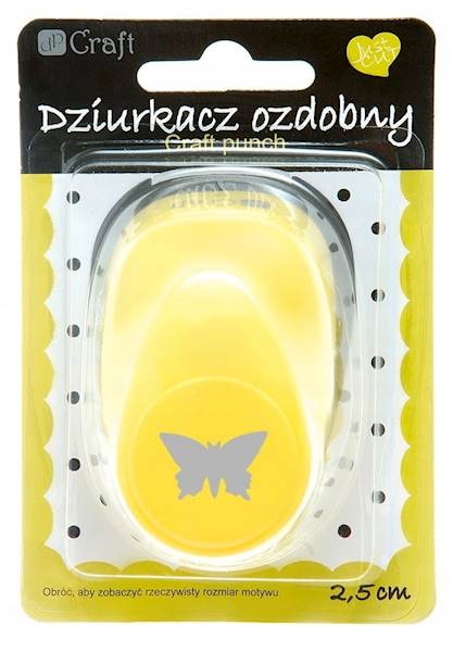 Dziurkacz Ozdobny 2,5cm Motyl DPCRAFT