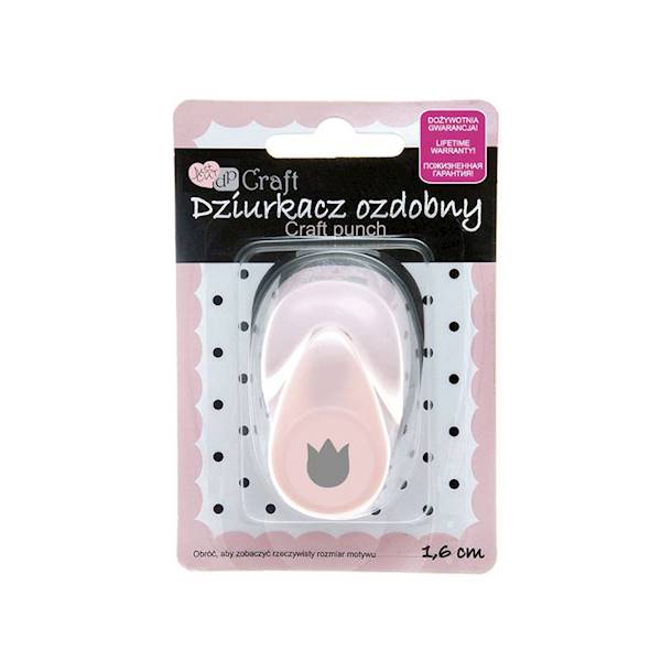 Dziurkacz Ozdobny 1,6cm Tulipan DPCRAFT