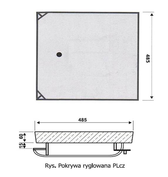 Oprawa ryglowana czynna lekka