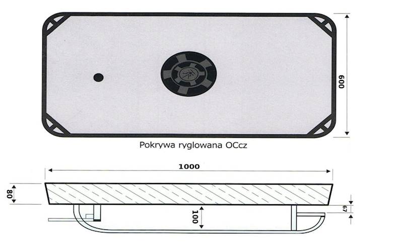 Oprawa RC ryglowana