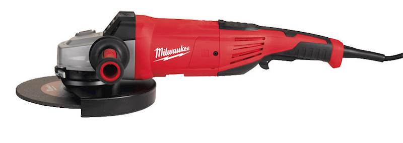 SZLIFIERKA KĄTOWA 230 MM O MOCY 2200 W MILWAUKEE AG 22-230 E D-SET