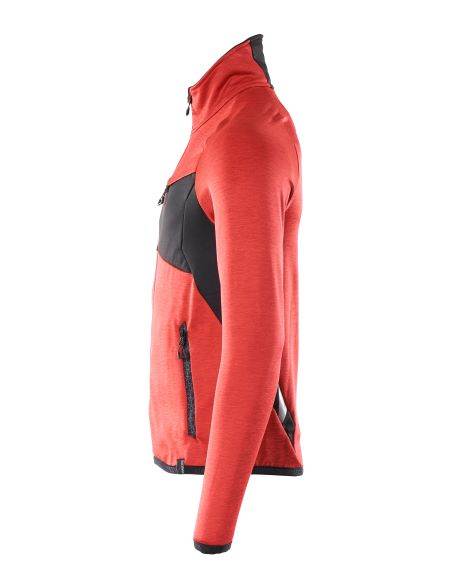 BLUZA POLAROWA ROZPINANA MASCOT ACCELERATE KUBAŃSKA CZERWIEŃ 2XL