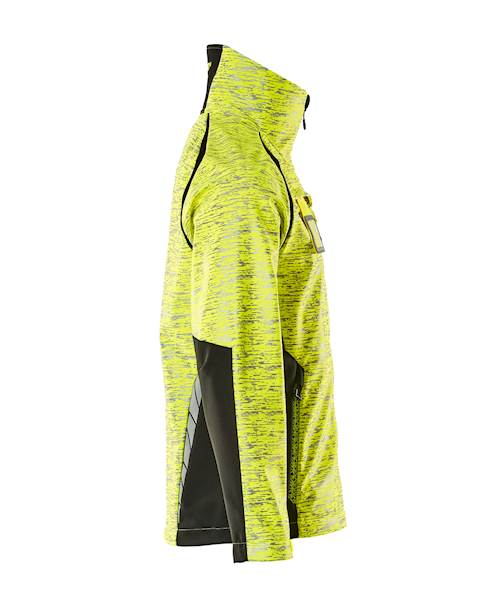 KURTKA SOFTSHELL MASCOT ACCELERATE SAFE ŻÓŁTY HI-VIS/CZERŃ L