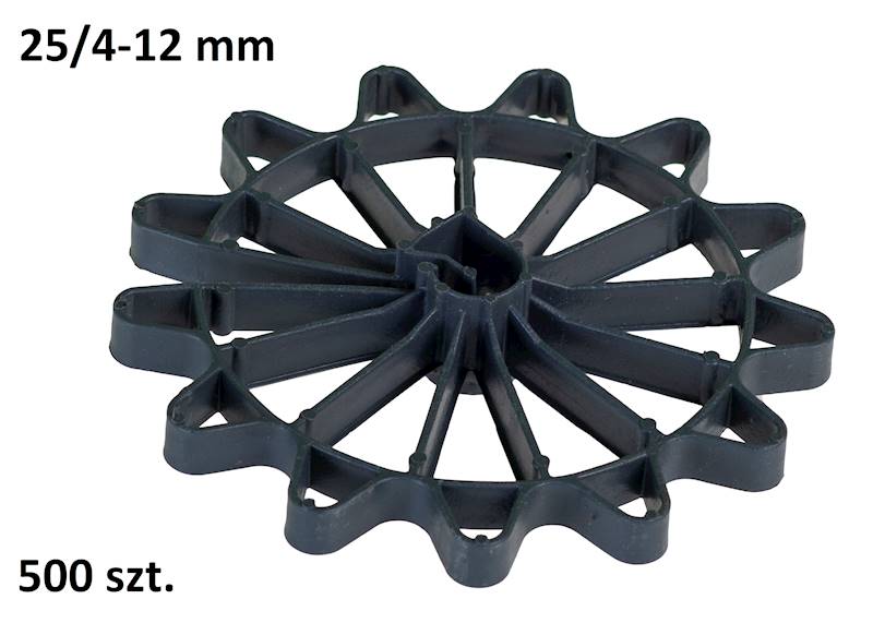 DYSTANS OKRĄGŁY GWIAZDKA DYSTANSOWA DINKI PCV 25 MM / 4-12 MM