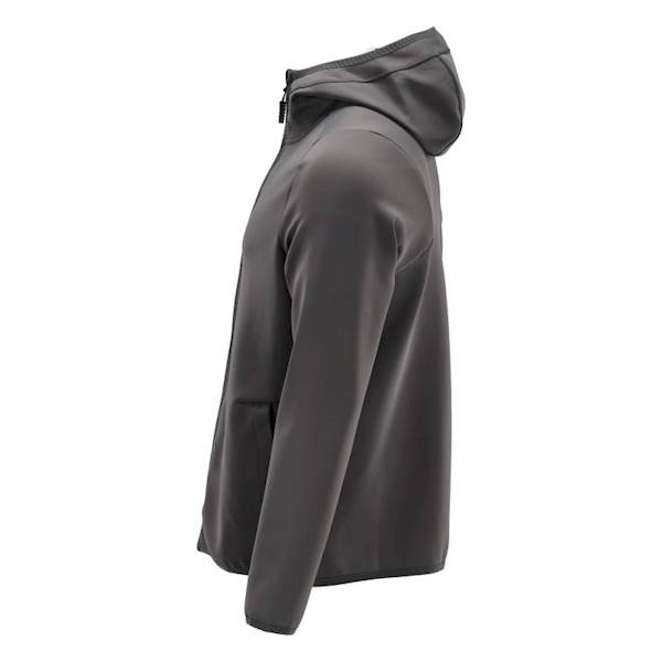 BLUZA POLAROWA Z KAPTUREM ROZPINANA MASCOT CUSTOMIZED KAMIENNA SZAROŚĆ 3XL