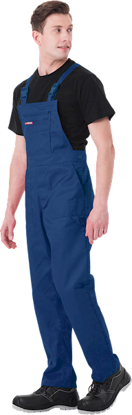 SPODNIE OGRODNICZKI REIS MASTER SM N NIEBIESKIE 56