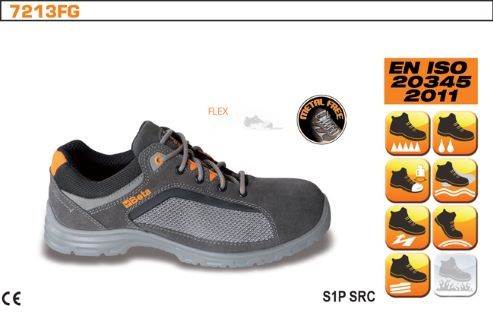 PÓŁBUTY ZAMSZOWE BETA S1P SRC 7213FG SZARE 46