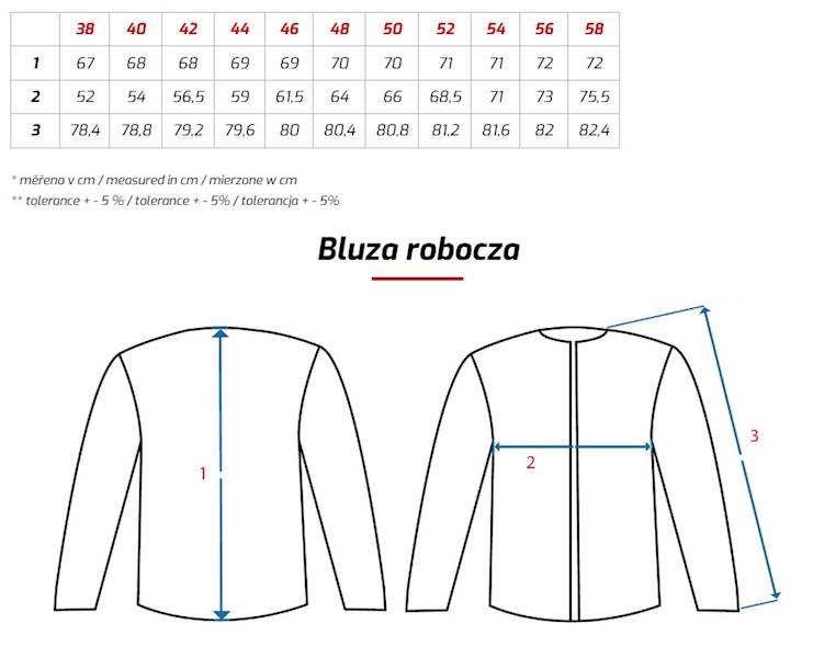 BLUZA DAMSKA CXS STRETCH SZARO-CZARNA 48