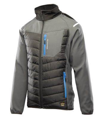 KURTKA SOFTSHELL POLSTAR SEVEN KINGS TOPAZ A8SO SZARA 2XL