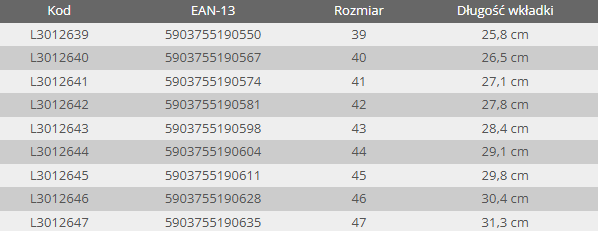 TRZEWIKI ZAMSZOWE OXFORD LAHTI PRO L30126 BEŻOWE 45