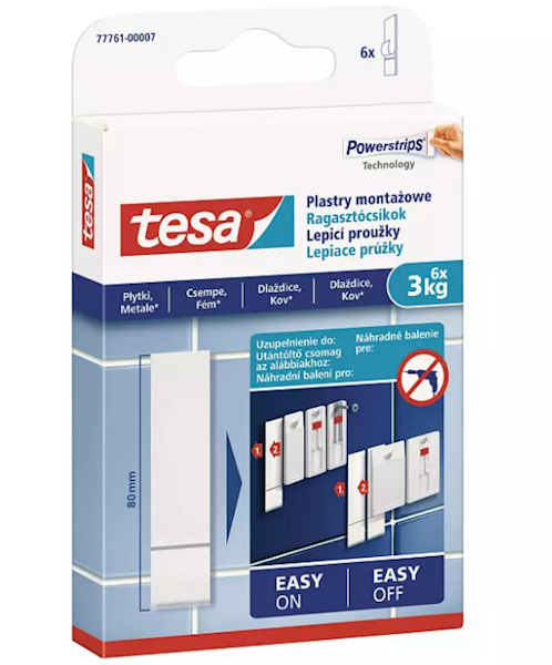 PLASTRY MONTAŻOWE DO PŁYTEK TESA DO 3 KG