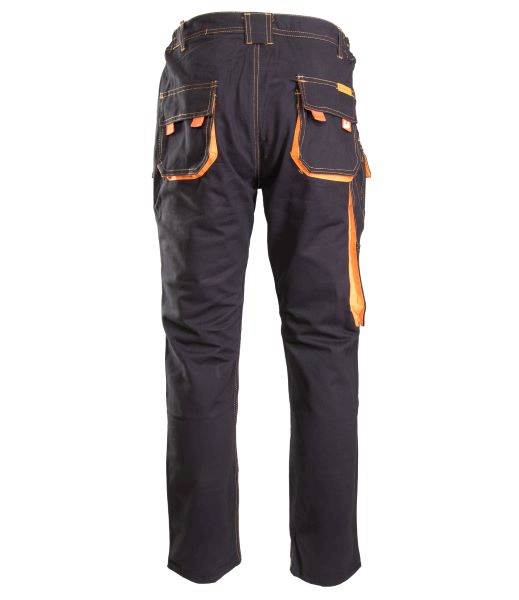 SPODNIE POLSTAR BRIXTON SPARK GRANATOWO/POMARAŃCZOWE 57