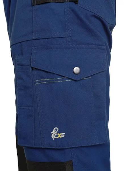 SPODNIE CXS STRETCH GRANATOWO-CZARNE 62