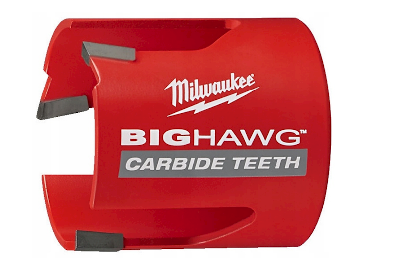 OTWORNICA Z WĘGLIKIEM WOLFRAMU MILWAUKEE BIG HAWG MULTI MATERIAL 82 MM