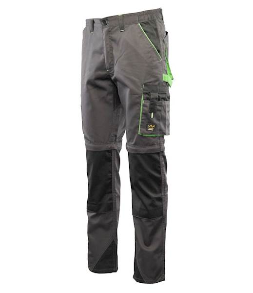 SPODNIE Z ODPINANYMI NOGAWKAMI POLSTAR SEVEN KINGS ONYX STAL/CZARNY 26