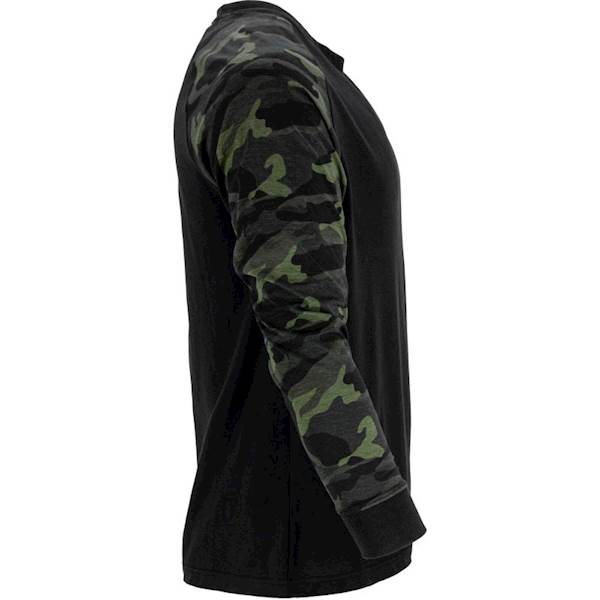 KOSZULKA Z DŁUGIM RĘKAWEM LAHTI PRO L40231 CZARNY-MORO XL