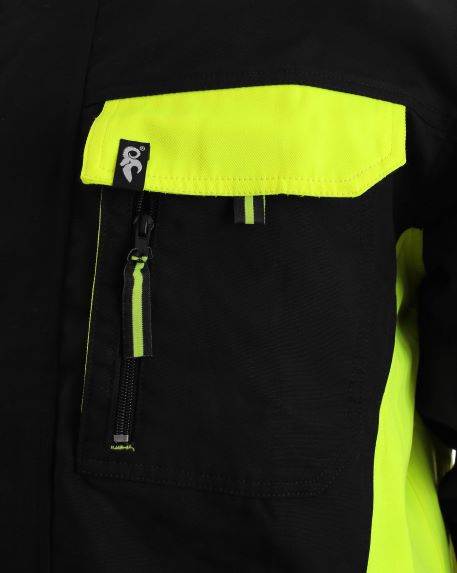 BLUZA CXS SIRIUS BRIGHTON CZARNO-ŻÓŁTA 64